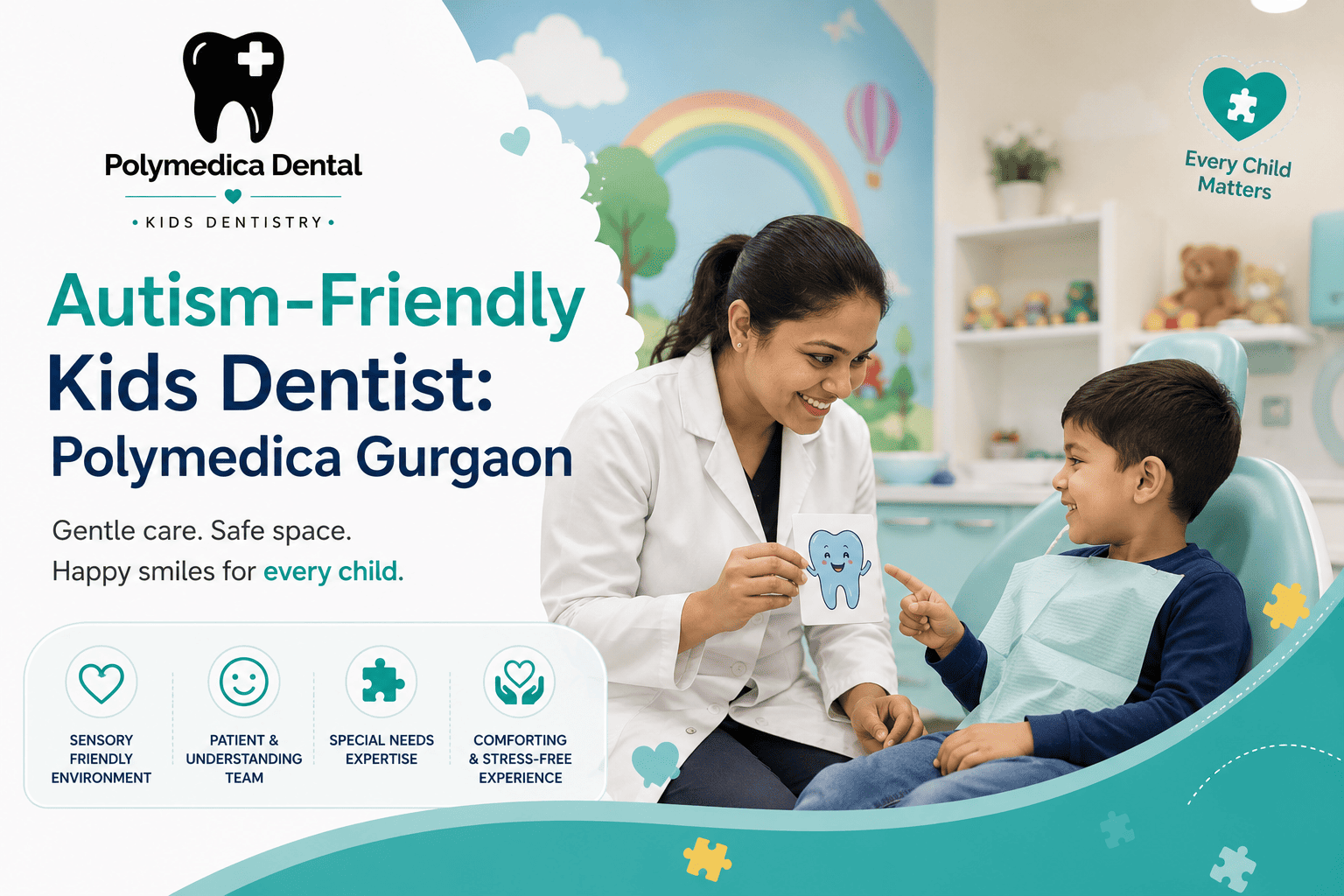 Autism-Friendly Kids Dentist: Polymedica Gurgaon
